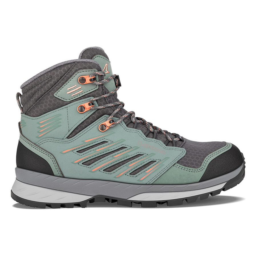 

Женские треккинговые ботинки LOWA TREK EVO GTX MID WS, цвет Smoke Green/Melon