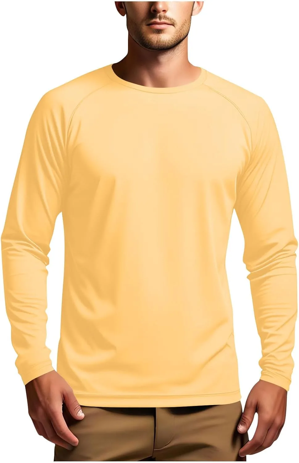 

Мужская летняя футболка с длинным рукавом Casual