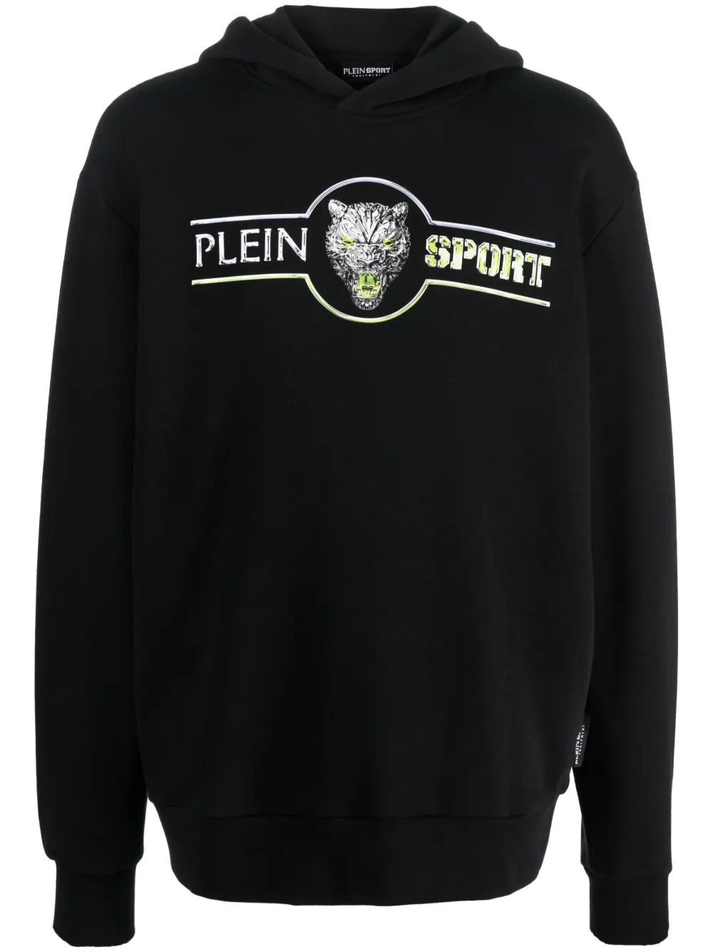

Худи Chrome Scratch Plein Sport, черный