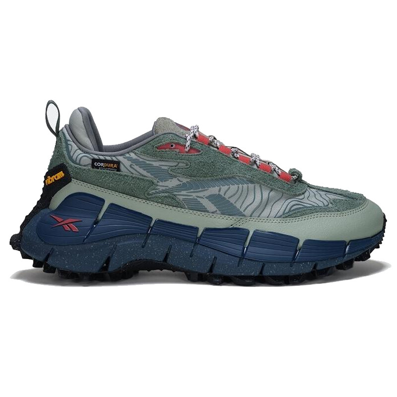 Кроссовки Reebok Zig Kinetica   2.5 Edge 'Vintage Green Astro Dust', зеленый — фото 2