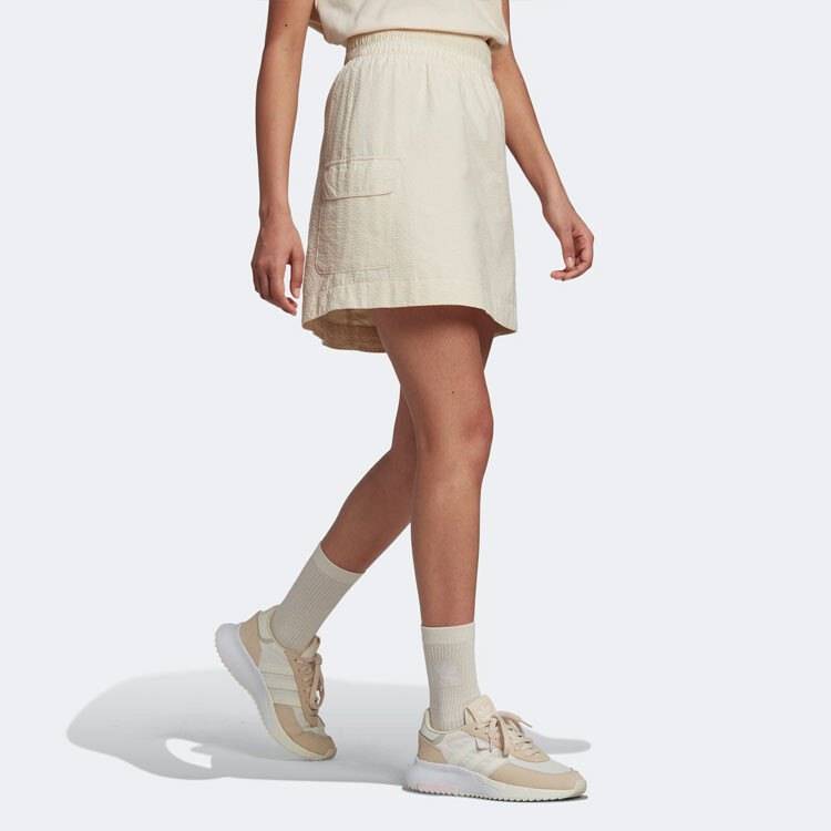 Adidas Originals Женская повседневная юбка, цвет Beige — фото 4