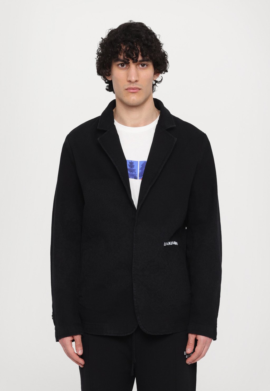 

Джинсовая куртка Blazer jacket Les Benjamins, черный