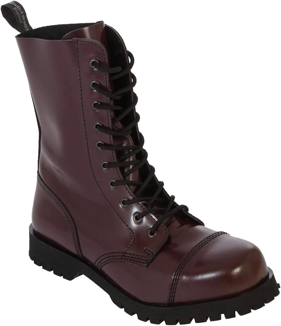 Ботинки и капсулы Boots & Braces, вишневый