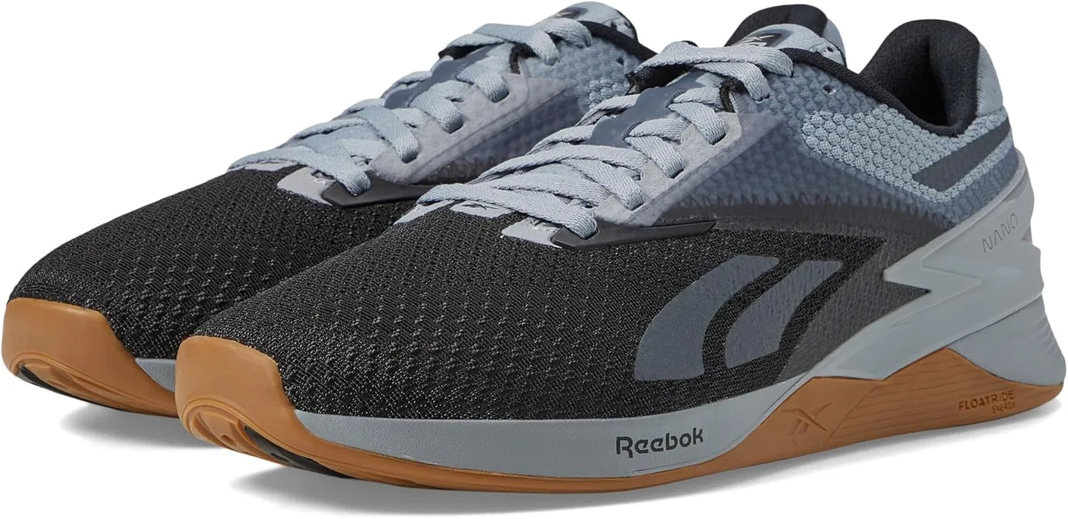 Кроссовки Reebok Unisex Nano X3, Cold Grey Core Black Gum