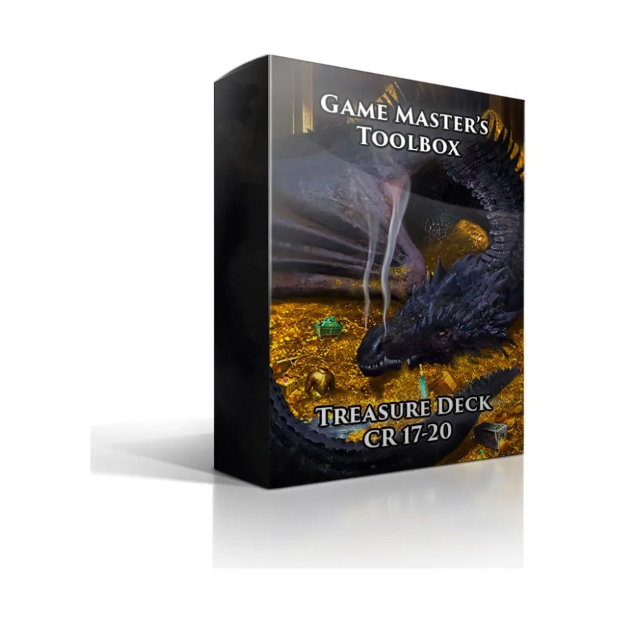 

Бокс-сет Treasure Deck CR 17-20 (5e), Game Master's Toolbox (5e)