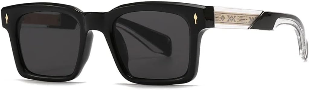 

Модные солнцезащитные очки с градиентным покрытием и заклепками, качественные мужские солнцезащитные очки с защитой от УФ-излучения UV400, винтажные темно-черные, трендовые женские солнцезащитные очки SZVVBKK, Tyj378-2