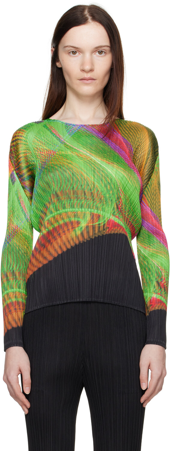 

Многоцветный Спектр Топ PLEATS PLEASE ISSEY MIYAKE