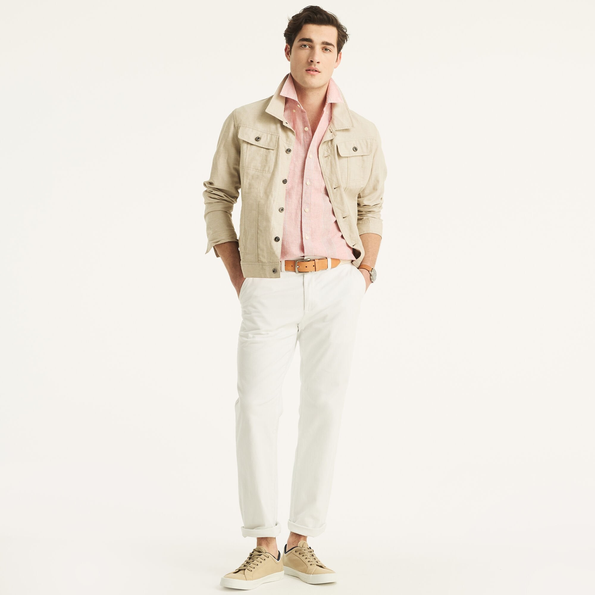 

Мужские брюки Nautica Classic Fit Twill, цвет bright white