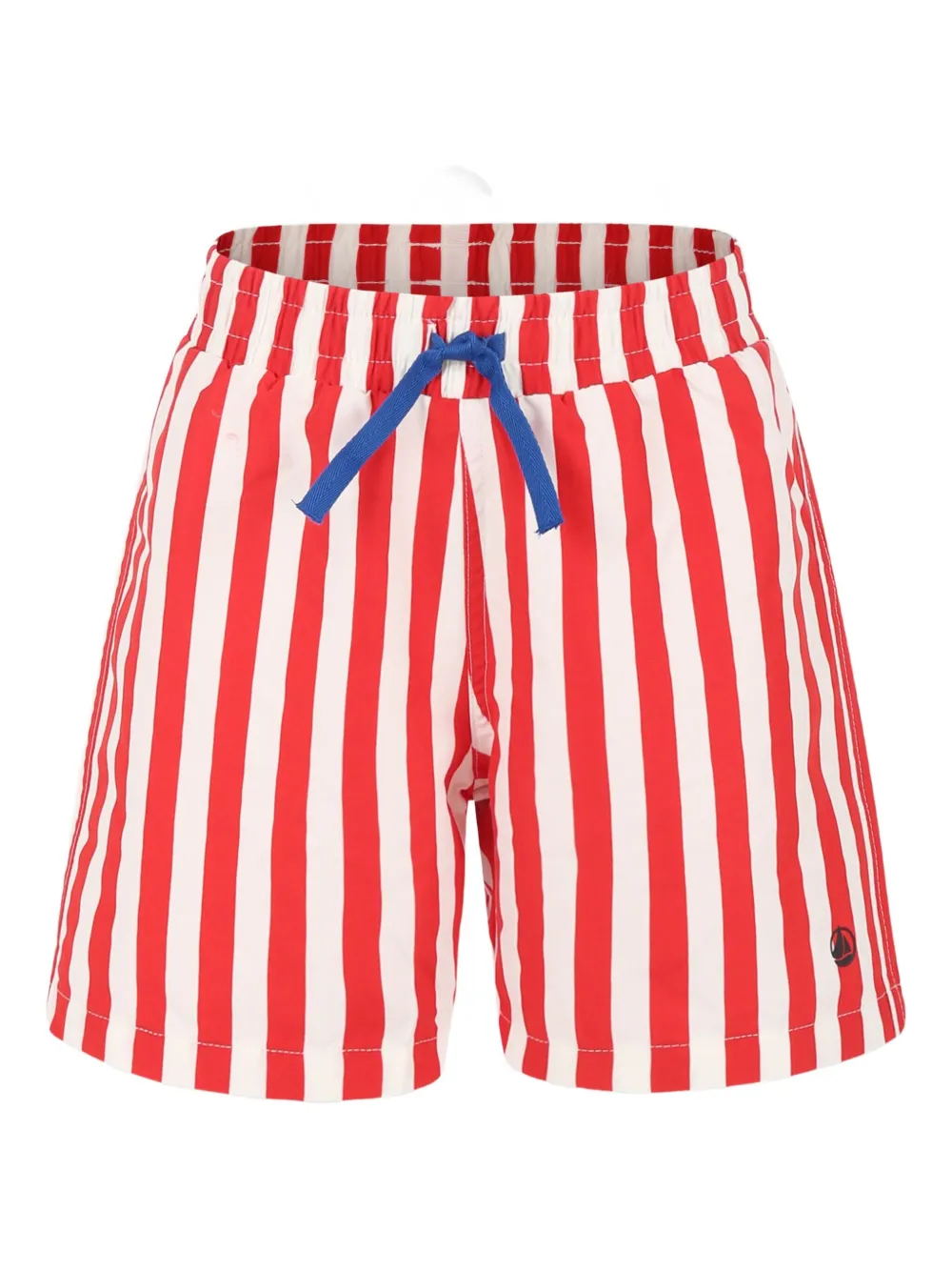 

Полосатые шорты для плавания Petit Bateau, красный