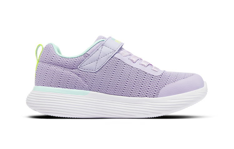 Детские кроссовки с низким верхом, устойчивые к истиранию Skechers, лаванда/многоцветная — фото 2