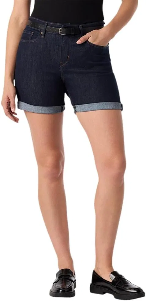 Шорты Mid Rise 5" Stretch Denim Levi Strauss Signature Gold, (New) Island Rinse