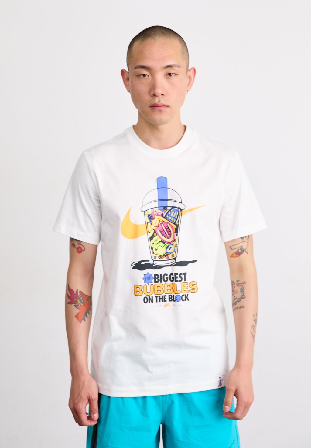 

Футболка с принтом TEE SOLE FOOD Nike Sportswear, белый
