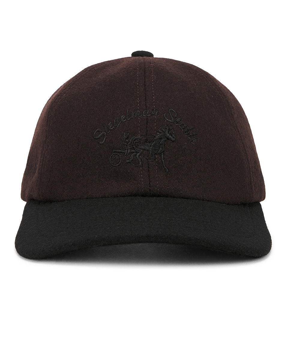 

Siegelman Stable x FWRD Шерстяная папина кепка, Chocolate Brown & Black