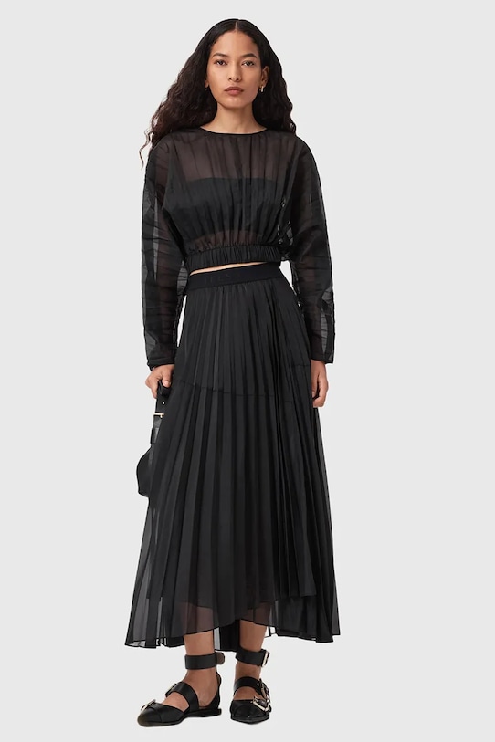 

Юбка micaela AllSaints, черный