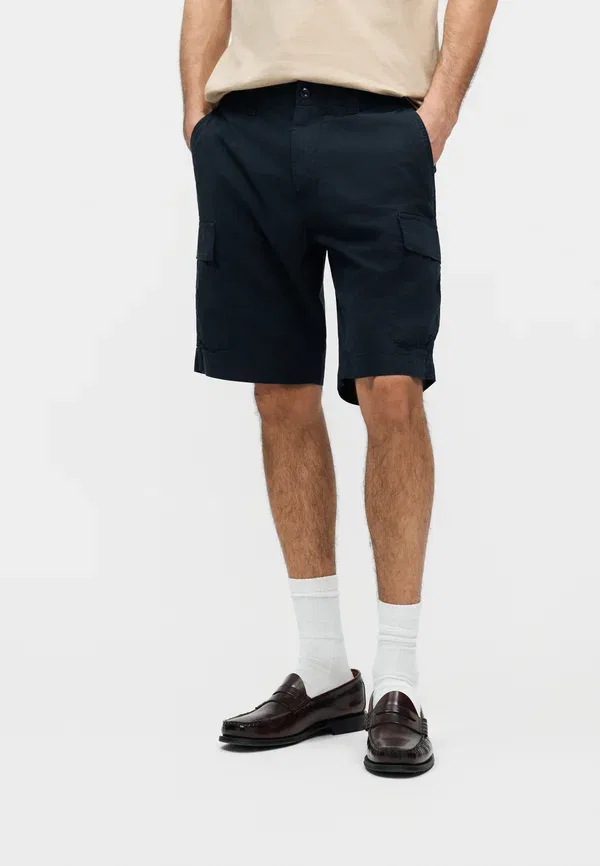 Шорты Tommy Hilfiger Harlem core essentials, цвет пустынное небо