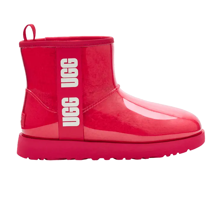 

Кроссовки UGG Wmns Classic Clear Mini Hibiscus Pink, розовый