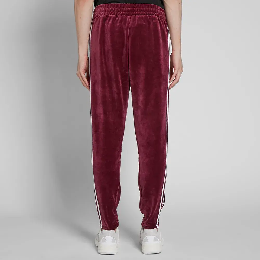 Повседневные брюки мужские красные Adidas Originals, красный — фото 4