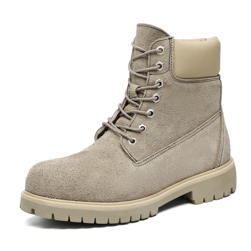 

WEISHIBANGWEI Короткие ботинки Мартин унисекс хаки, цвет Khaki Women's Size