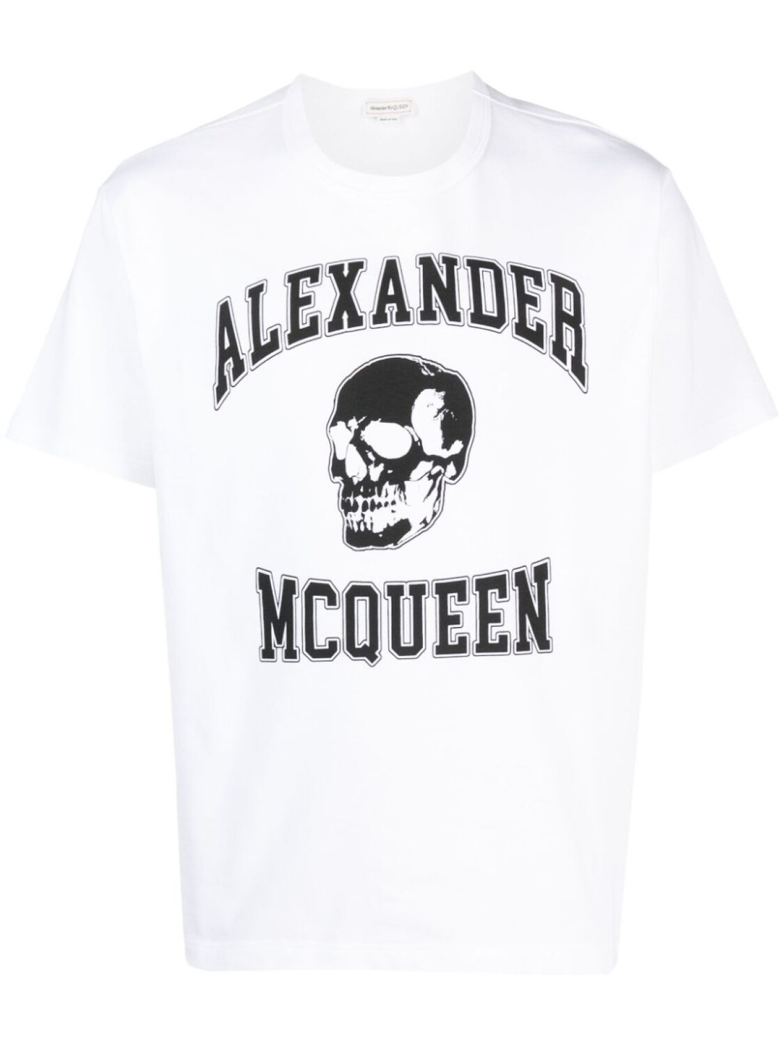 

Alexander McQueen футболка с логотипом, белый