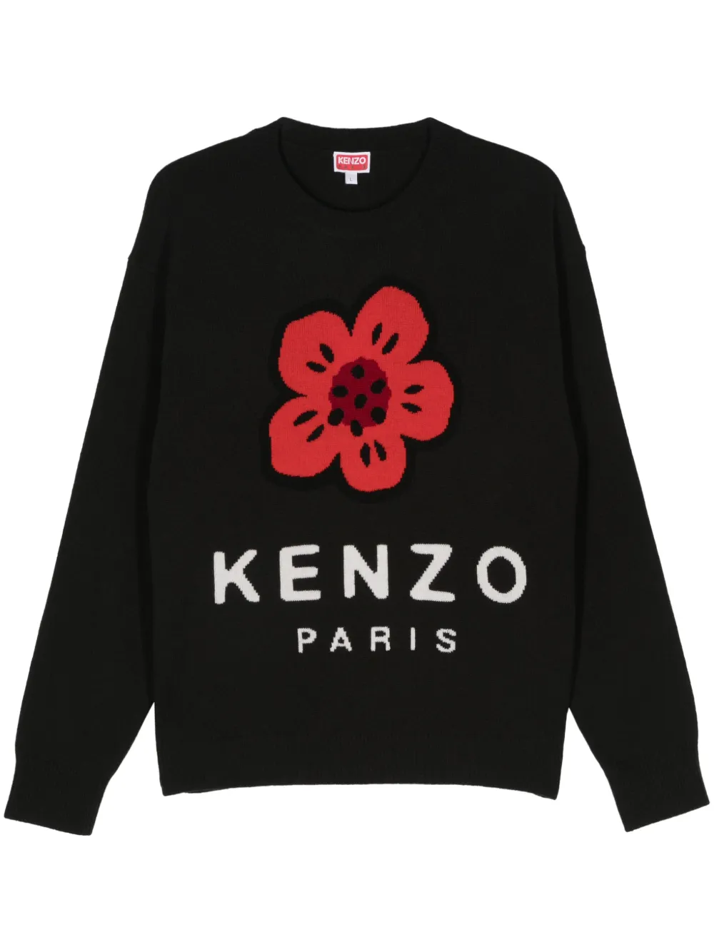 

Свитер Boke Flower KENZO, черный