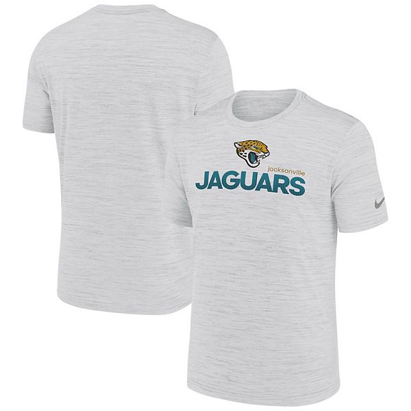 

Мужская белая футболка jacksonville jaguars blitz velocity modern performance Nike