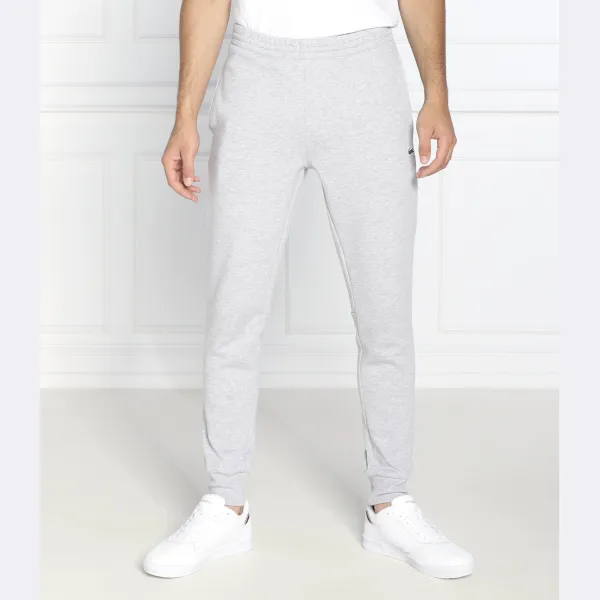 

Брюки узкого кроя Lacoste, серый