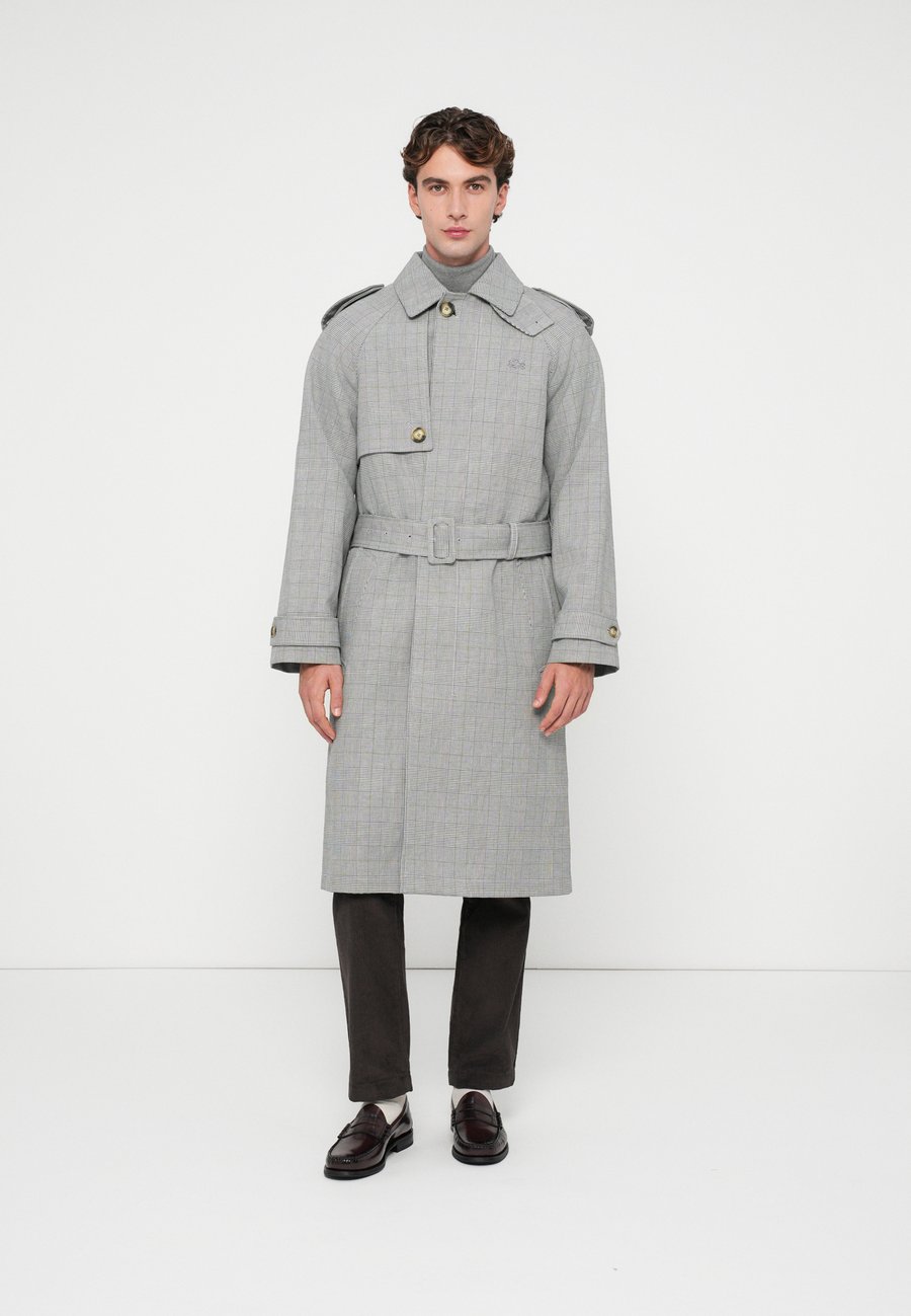 

Пальто Lacoste Trenchcoat, White/Black Tisane/Grey
