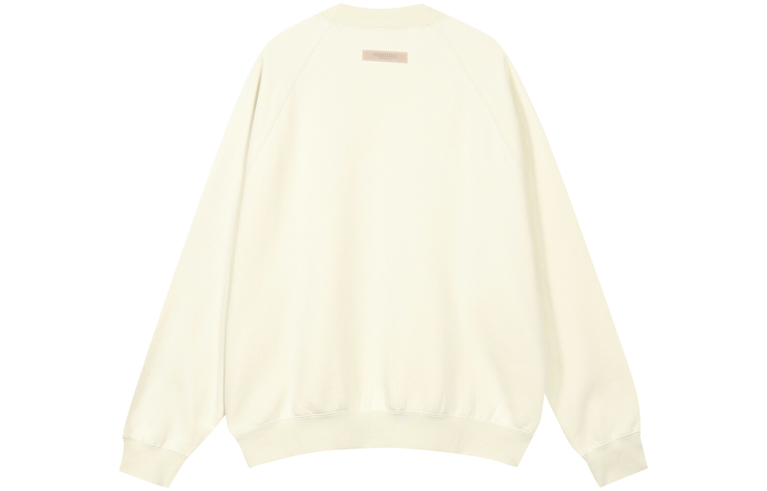 FW21 Толстовка унисекс сырного цвета Fear Of God Essentials, цвет Cheese color — фото 2