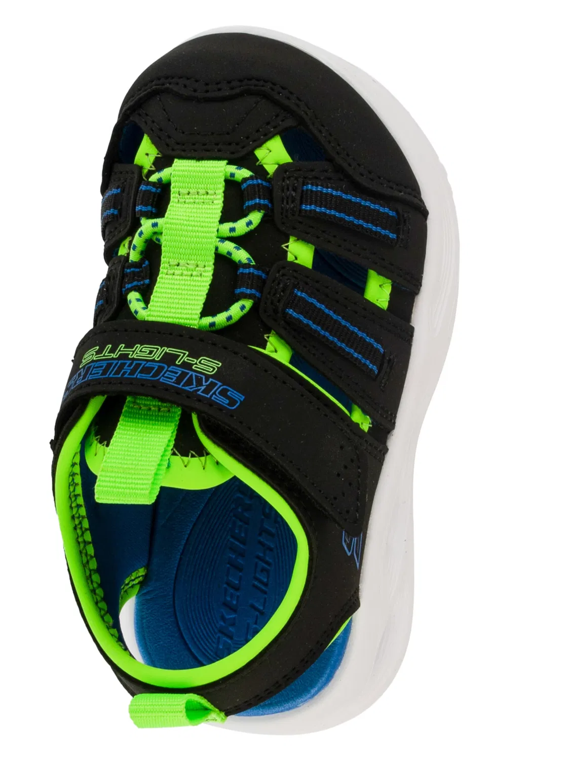Сандалии Skechers черного цвета — фото 4