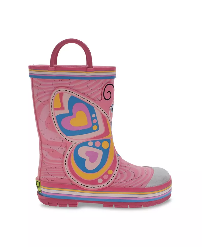 

Детские резиновые сапоги Big Girls Bella Butterfly Western Chief