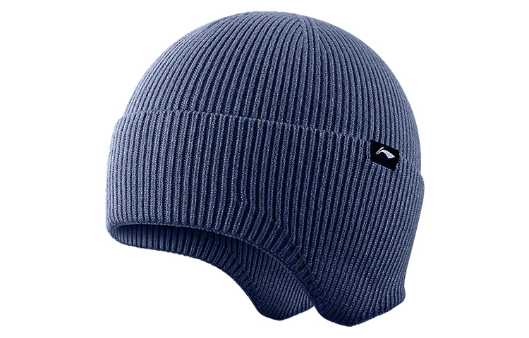 

Трикотажная шапка LiNing Viscose Polyester Polyamide унисекс синяя