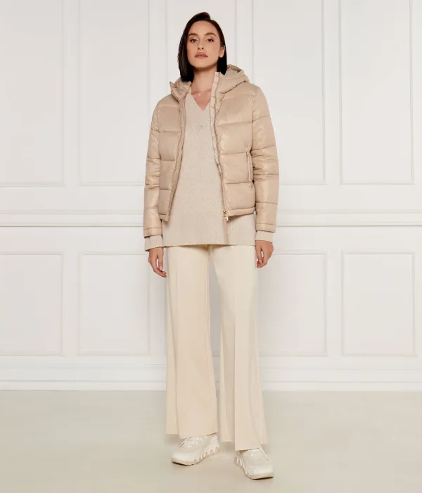 Кожаные кроссовки с каптрейлом Ugg, бежевый — фото 2