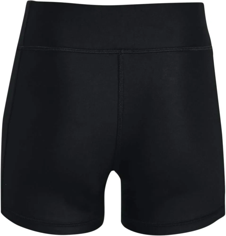 Команда Under Armour Girls' Team Shorty 4, Black (001)/White — фото 2