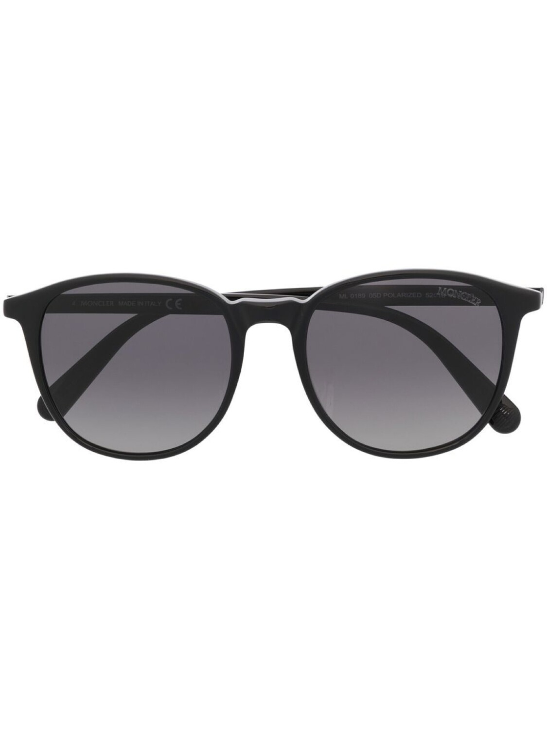 

Солнцезащитные очки с логотипом Moncler Eyewear, черный