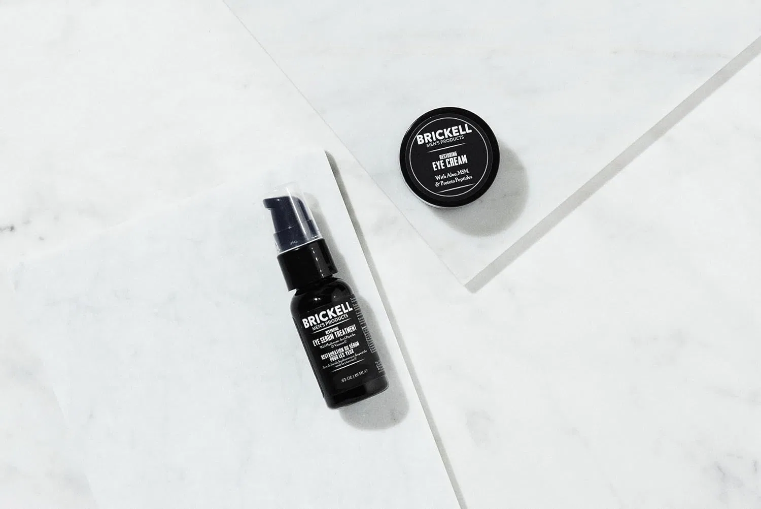 Мужской восстанавливающий комплекс для кожи вокруг глаз от Brickell Men's Brickell Men'S Products — фото 3