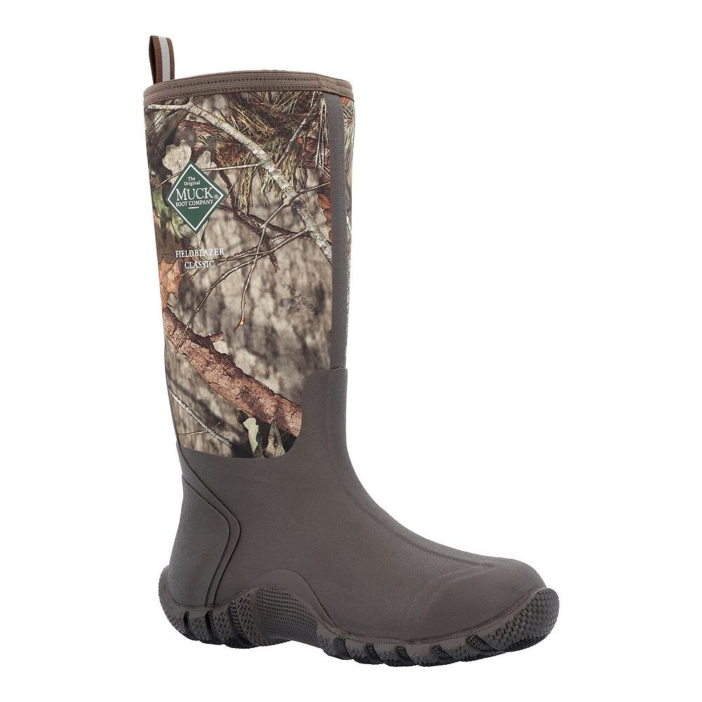 

Мужские высокие водонепроницаемые ботинки Muck Mossy Oak Break-Up Country Fieldblazer, цвет Camo