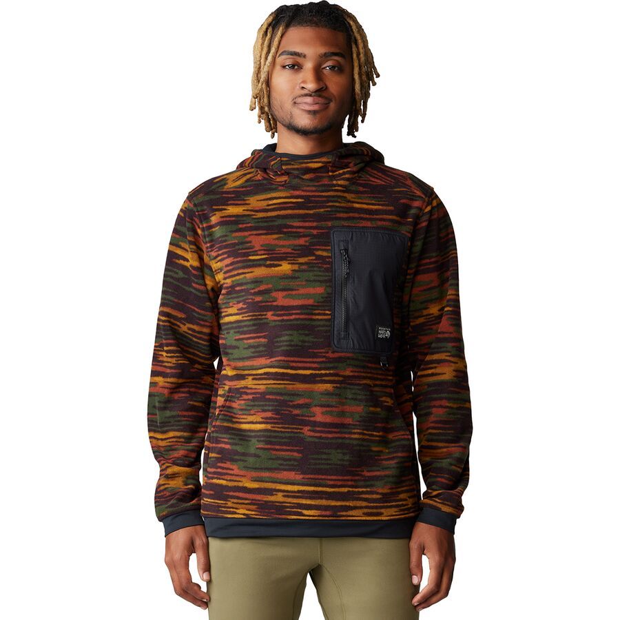 

Толстовка Mountain Hardwear First Tracks Fleece Pullover Mountain Hardwear, Iron Oxide Stria Print