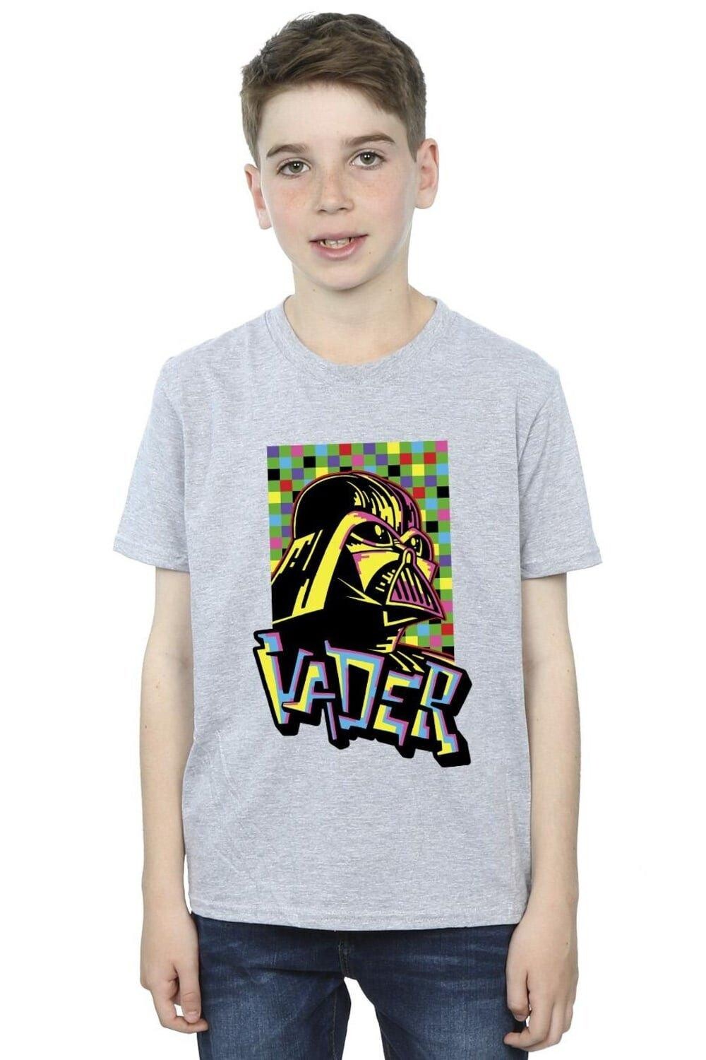 

Футболка Vader Graffiti Pop Art Star Wars, серый