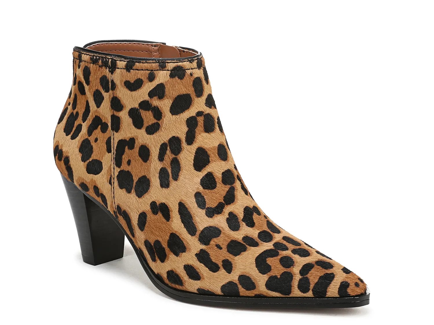 Ботинки Franco Sarto Josiah Bootie, Light Brown/Black Leopard Print