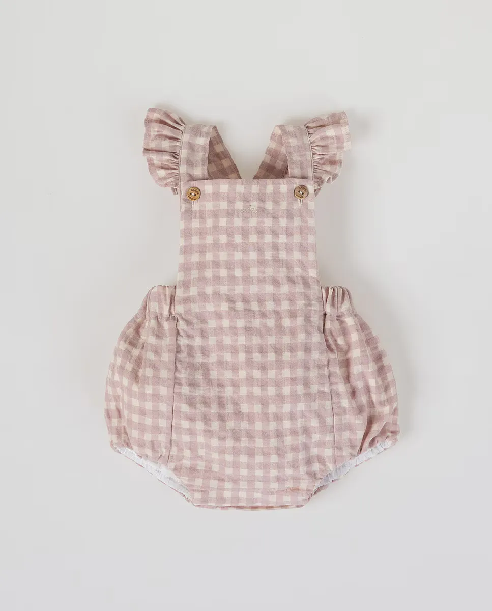 

Комбинезон для девочки с подтяжками NANOS, цвет Rosa