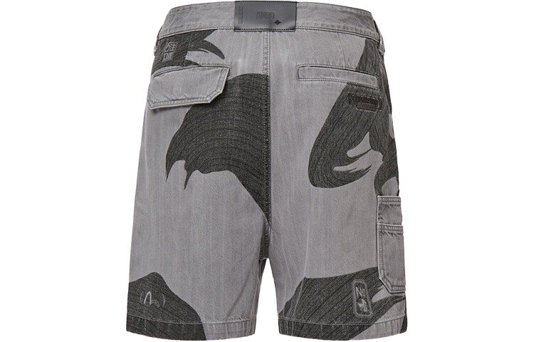 

Джинсовые шорты мужские серые Evisu, серый