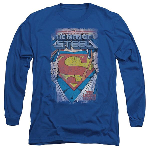 

Футболка с длинным рукавом Superman Legendary Licensed Character