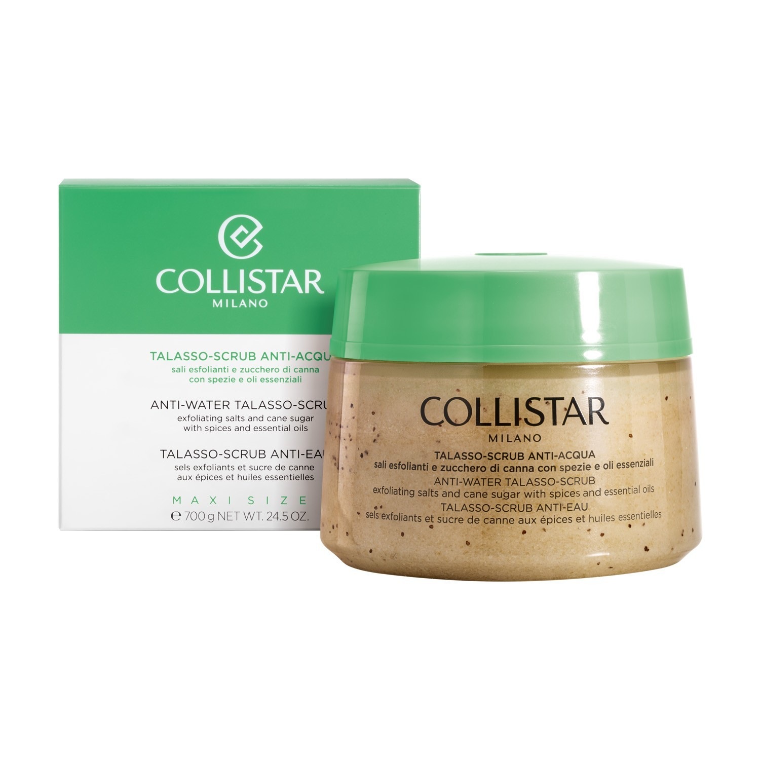 Скраб для тела speciale corpo perfetto talasso-scrub gegen wassereinlagerungen Collistar, вес 700 гр. — фото 2