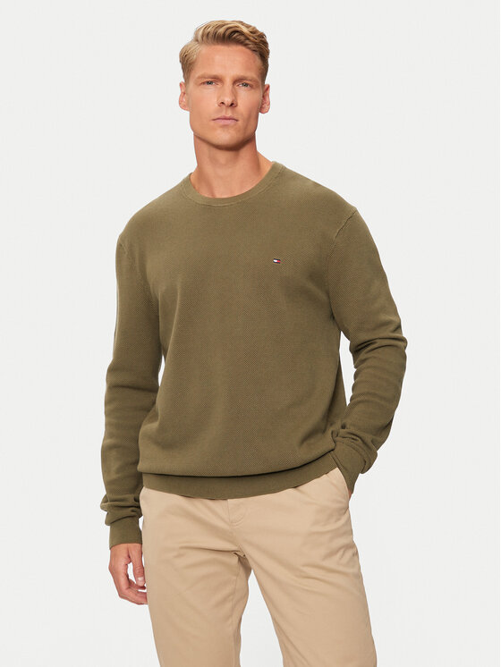 

Свитер обычного кроя Essential MW0MW36347 Tommy Hilfiger, зеленый