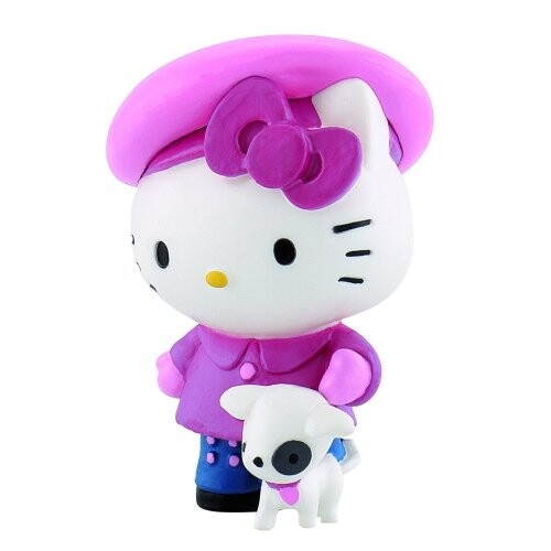 

BULLYLAND 53446 Hello Kitty на прогулке с собакой ростом 5,5 см.