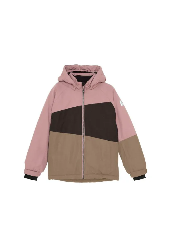 Светлая куртка с цветовыми блоками Color Kids, Woodrose