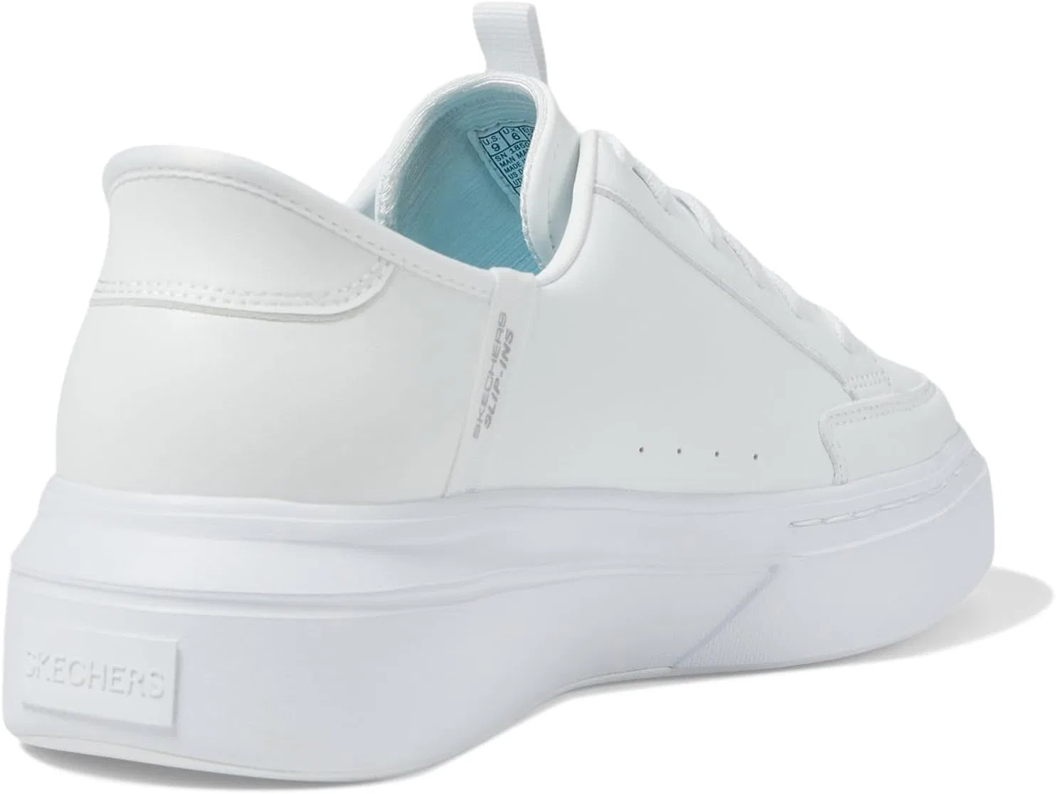 Женские кроссовки Skechers Cordova Classic New Reign, White Duraleather Trim — фото 4