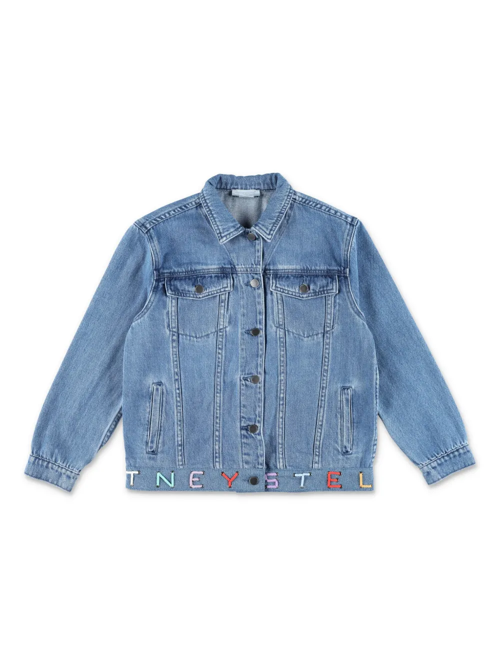 

Джинсовая куртка Stella McCartney Kids, синий