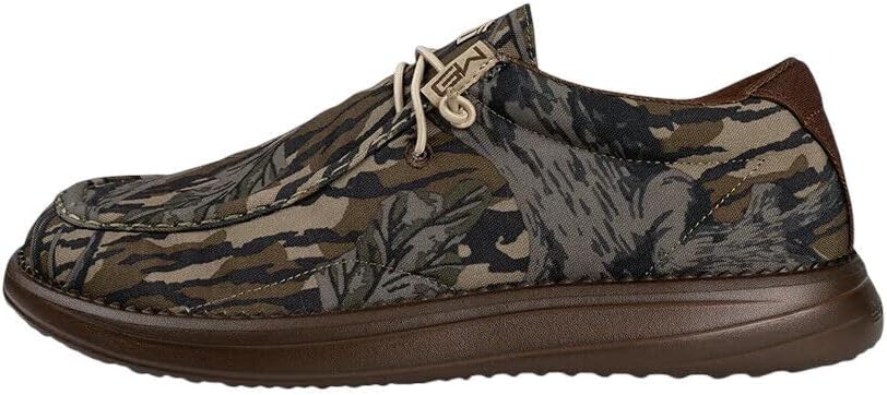 

Мужские ботинки Gator Waders для кемпинга - дышащие лоферы без шнуровки - эластичные шнурки - сверхлегкая амортизация на весь день - удобная посадка, Mossy Oak Treestand