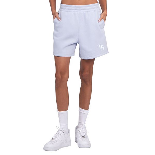 

Женские светло-голубые шорты Tampa Bay Rays Pastel High Waisted Starter